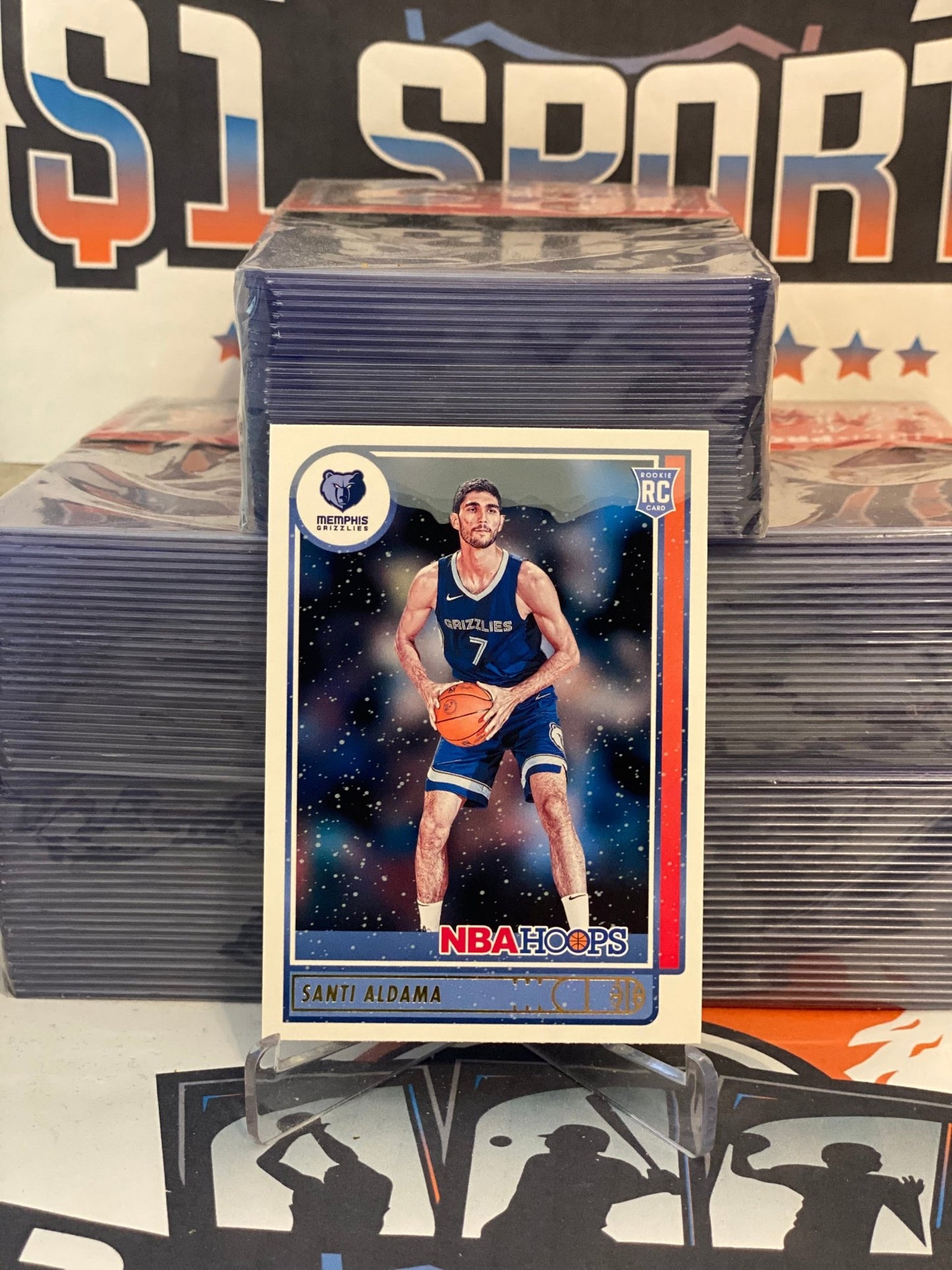 2021 NBA Hoops Winter Santi Aldama Rookie #207