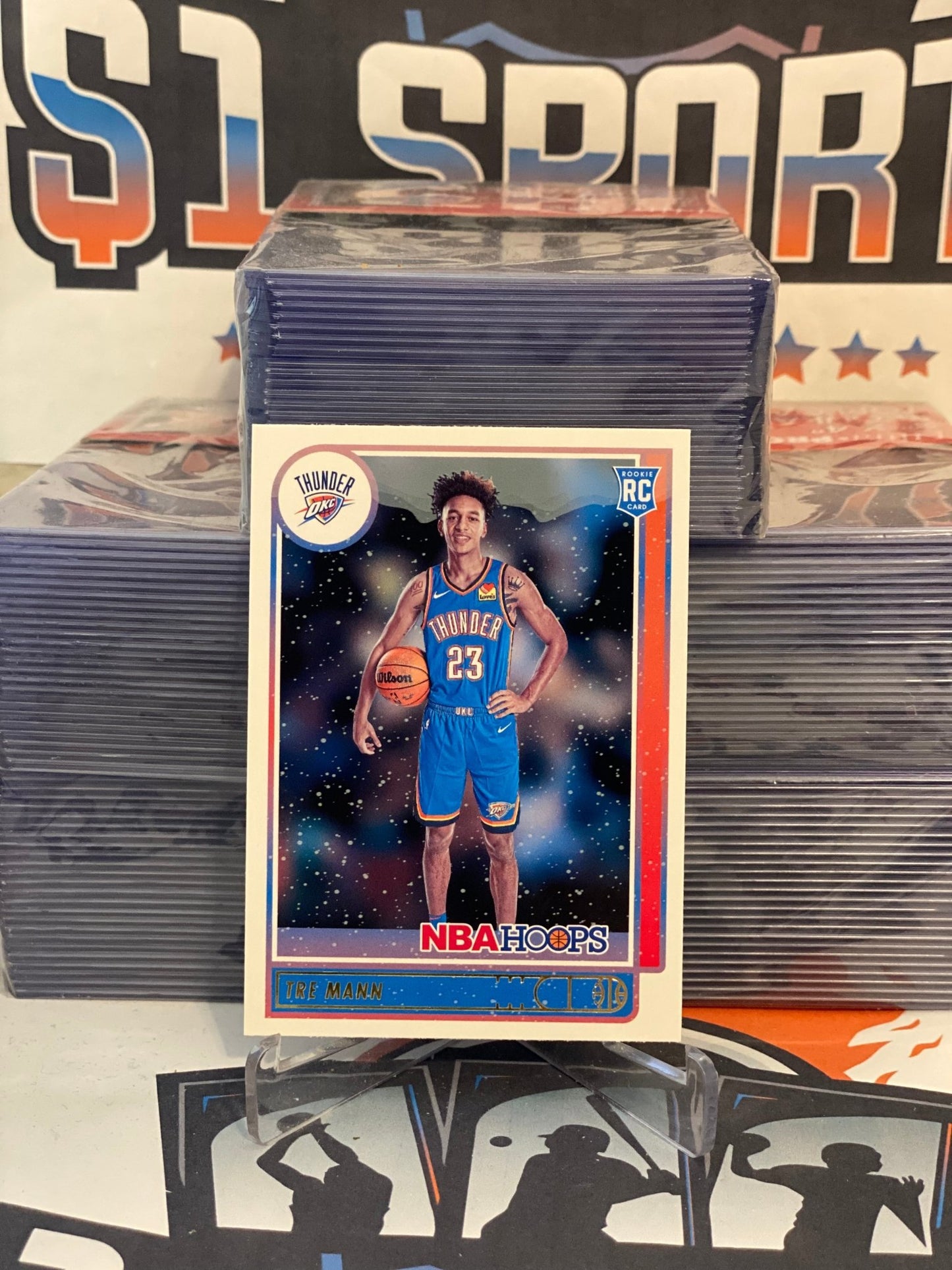 2021 NBA Hoops Winter Tre Mann Rookie #237