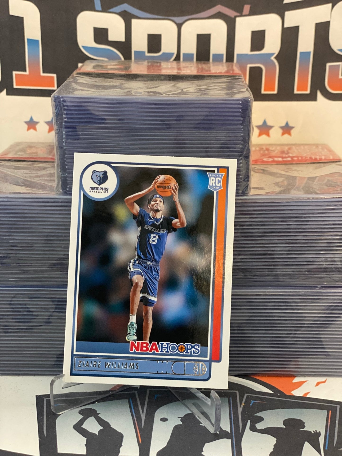 2021 NBA Hoops Ziaire Williams Rookie #211