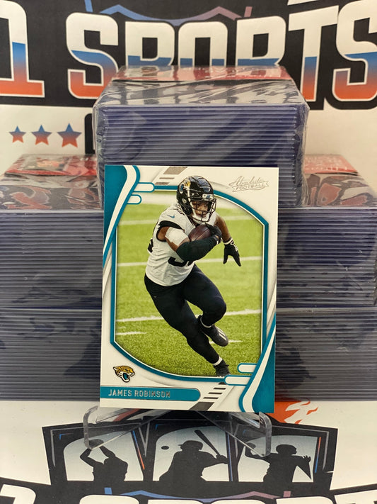 2021 Panini Absolute (2nd Year) James Robinson #62
