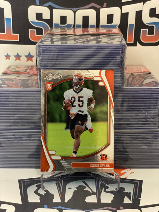 2021 Panini Absolute Chris Evans Rookie #180