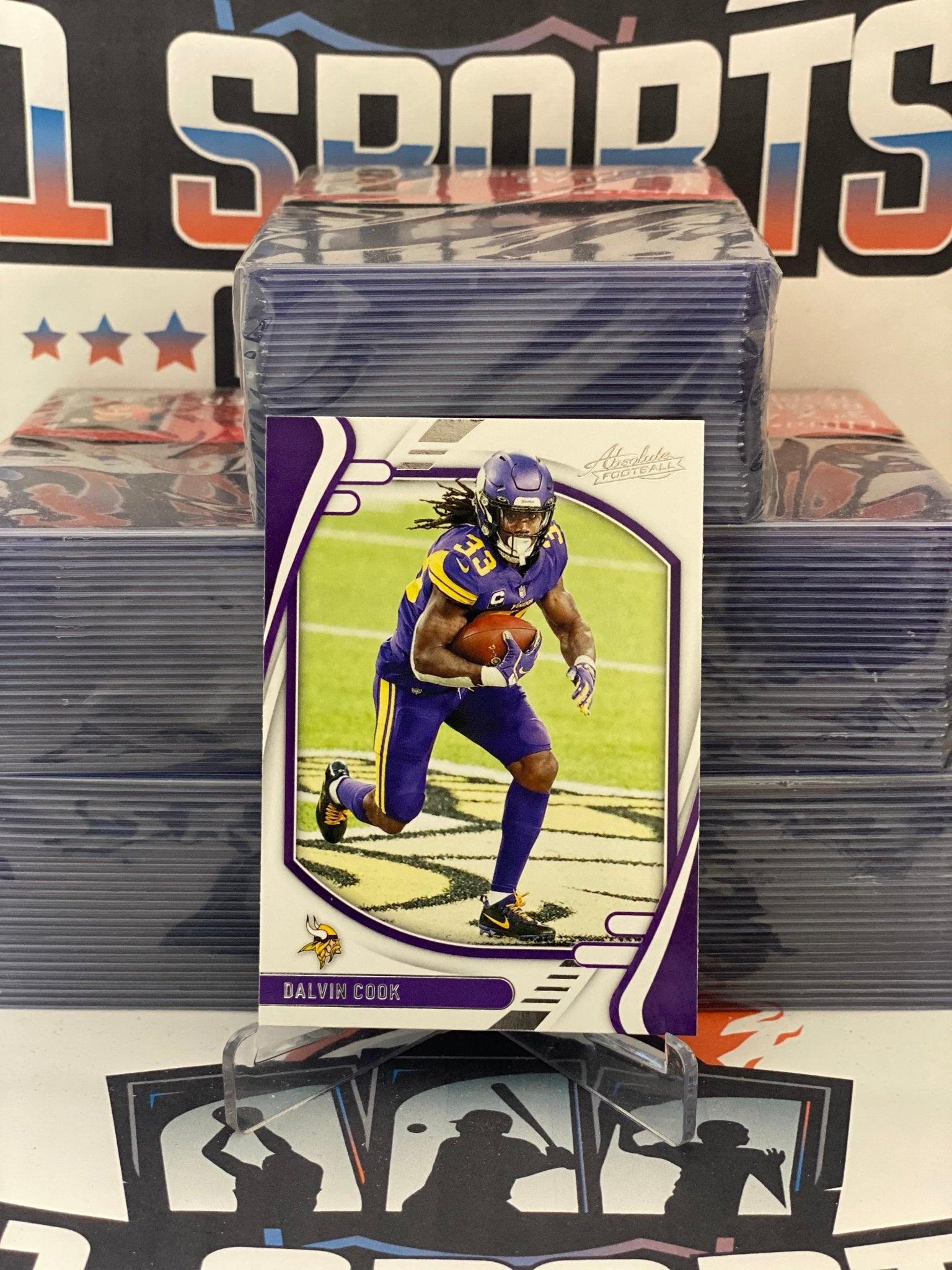 2021 Panini Absolute Football # 64 Dalvin Cook