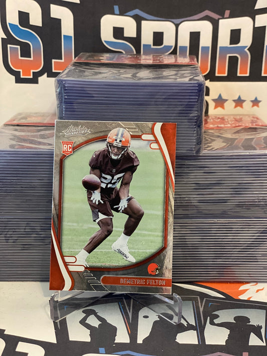 2021 Panini Absolute Demetric Felton Rookie #170