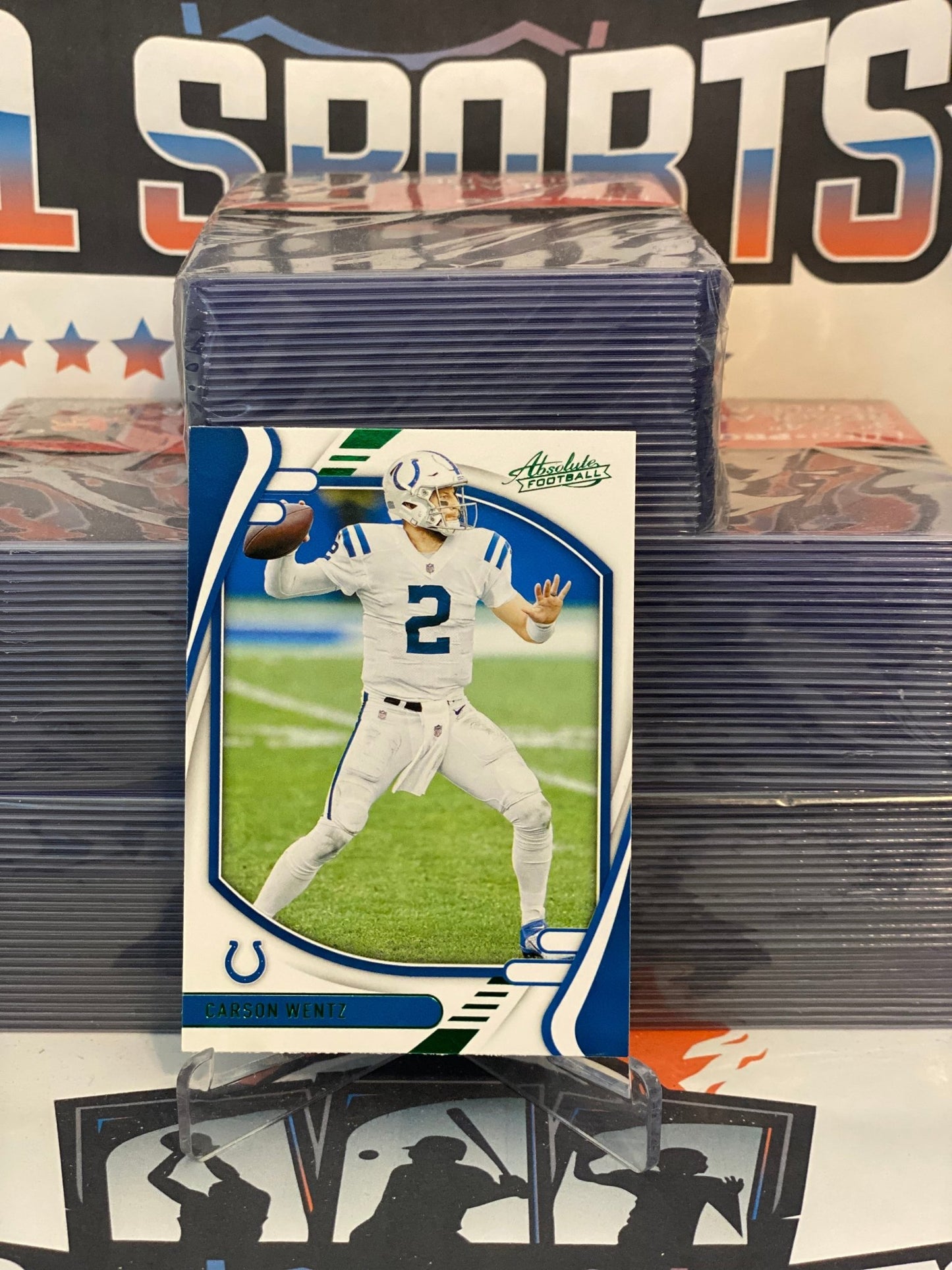 2021 Panini Absolute (Green) Carson Wentz #11