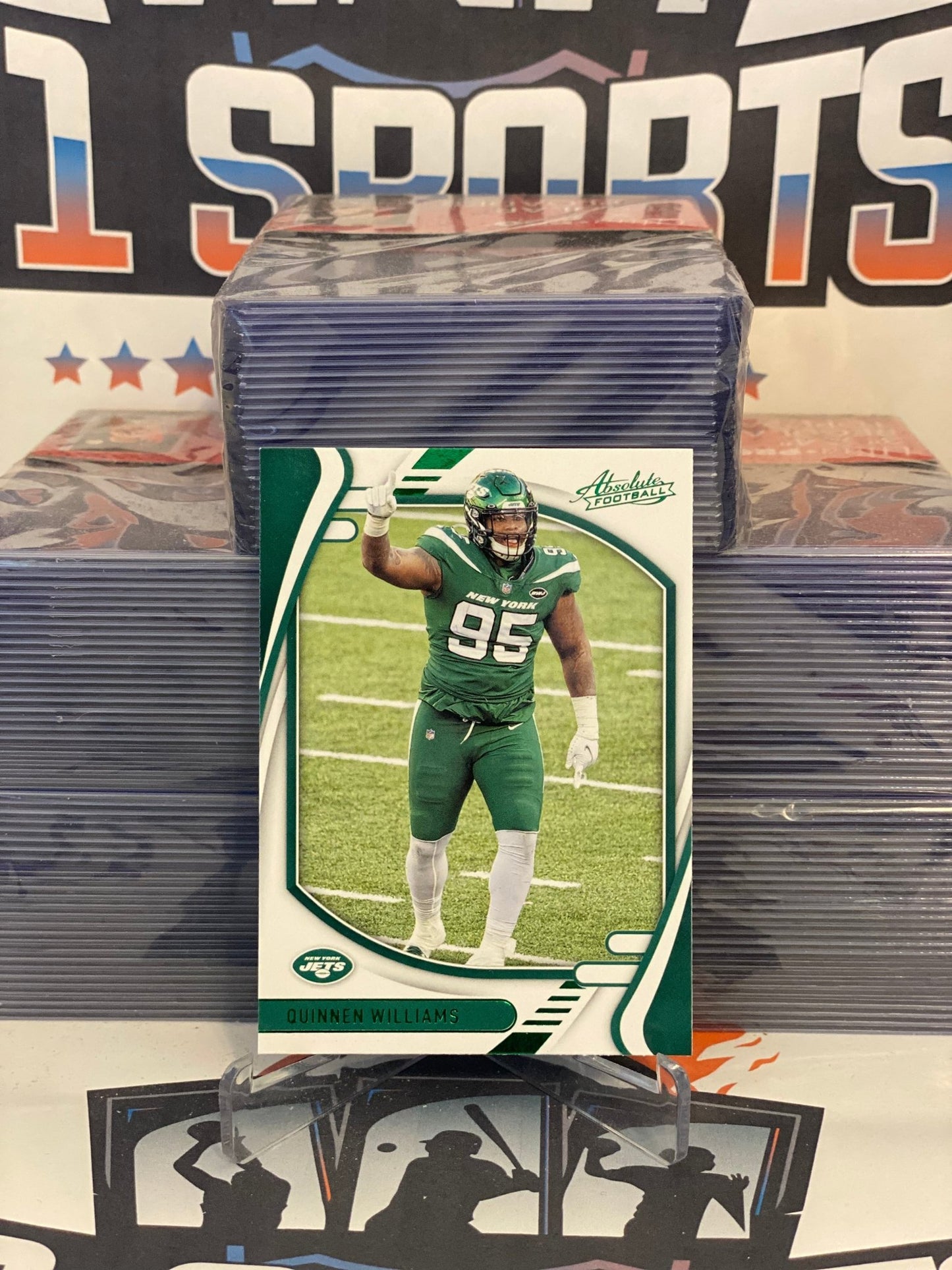 2021 Panini Absolute (Green) Quinnen Williams #90