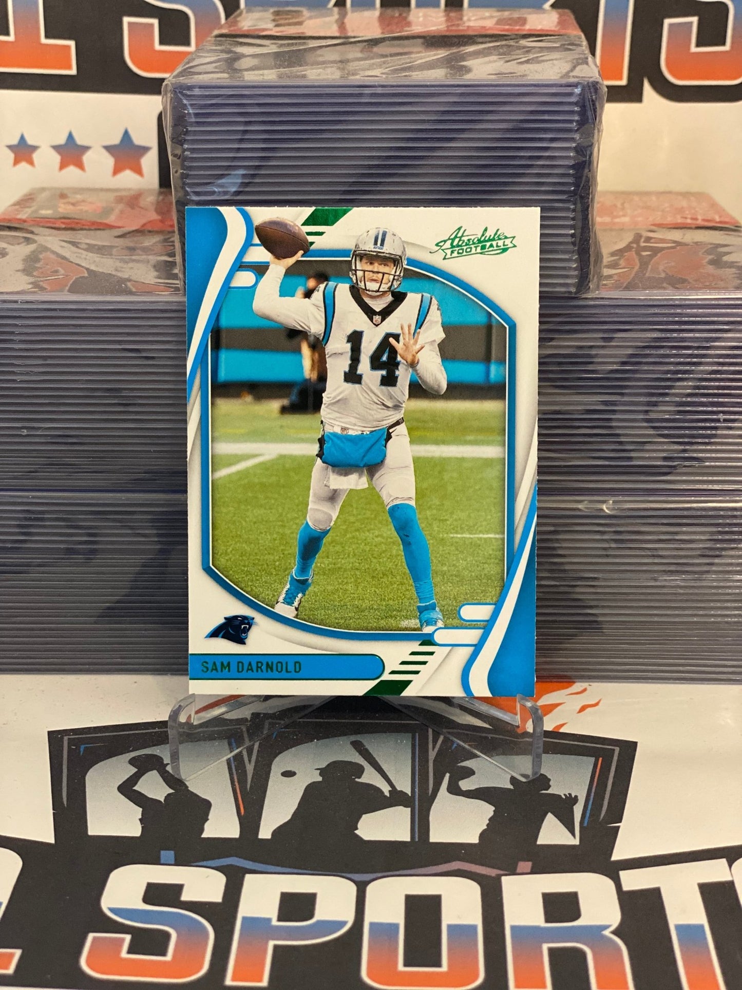 2021 Panini Absolute (Green) Sam Darnold #89