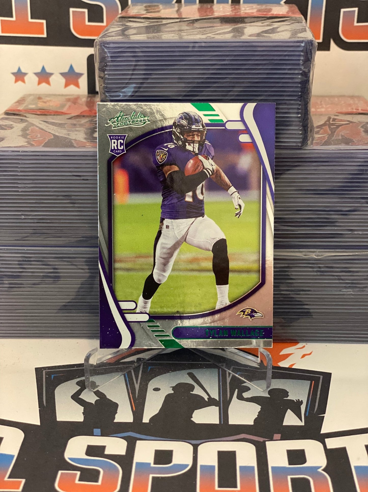 2021 Panini Absolute (Green) Tylan Wallace Rookie #136