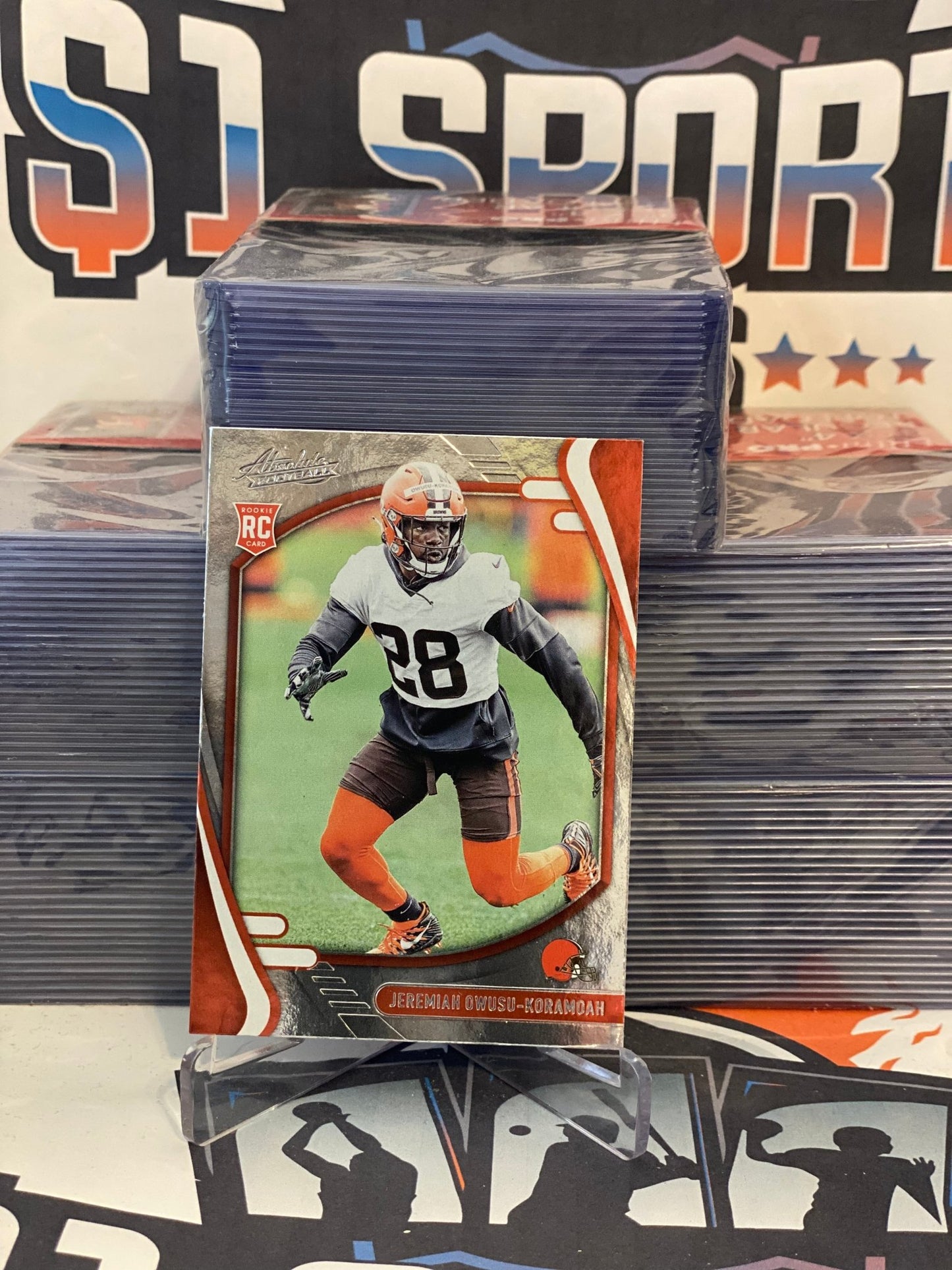 2021 Panini Absolute Jermiah Owusu-Koramoah Rookie #160