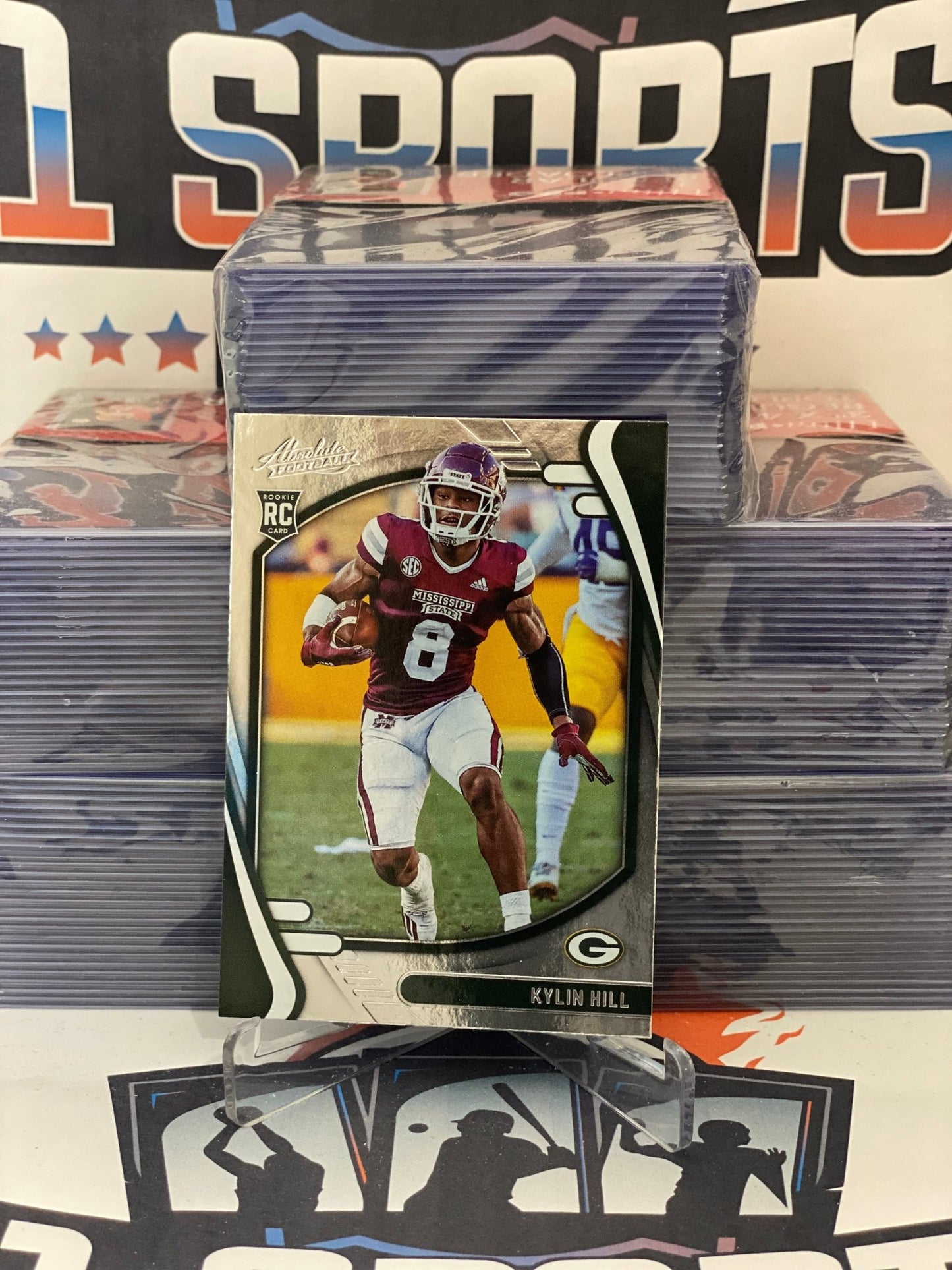 2021 Panini Absolute Kylin Hill Rookie #167