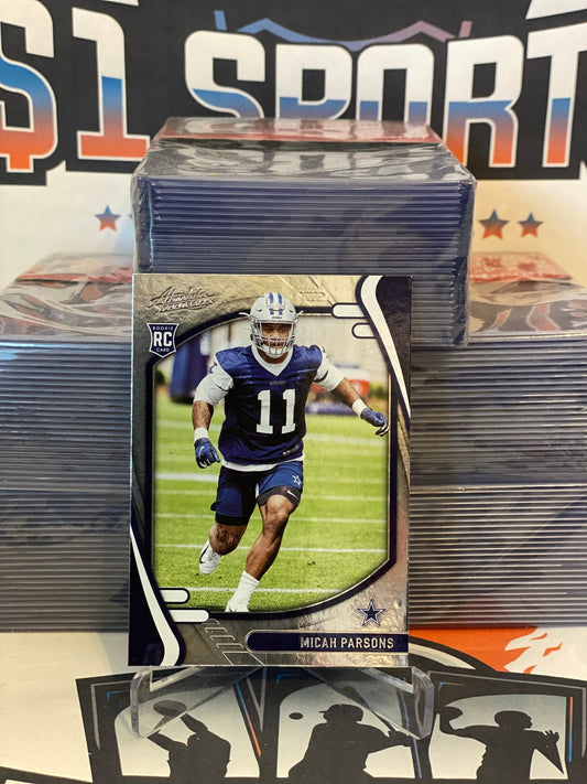 2021 Panini Absolute Micah Parson Rookie #158