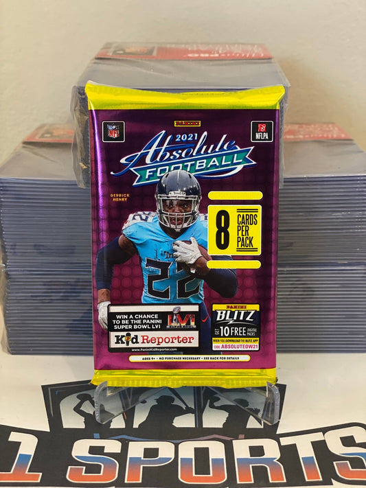 2021 Panini Absolute NFL Football Retail Pack