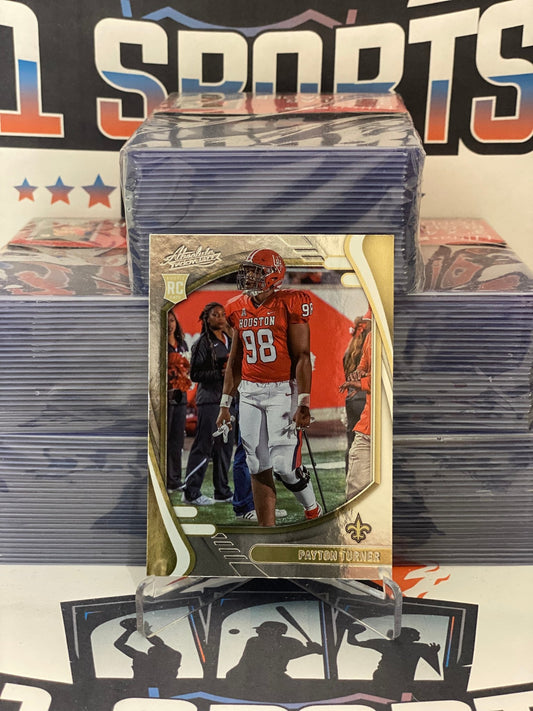 2021 Panini Absolute Payton Turner Rookie #194