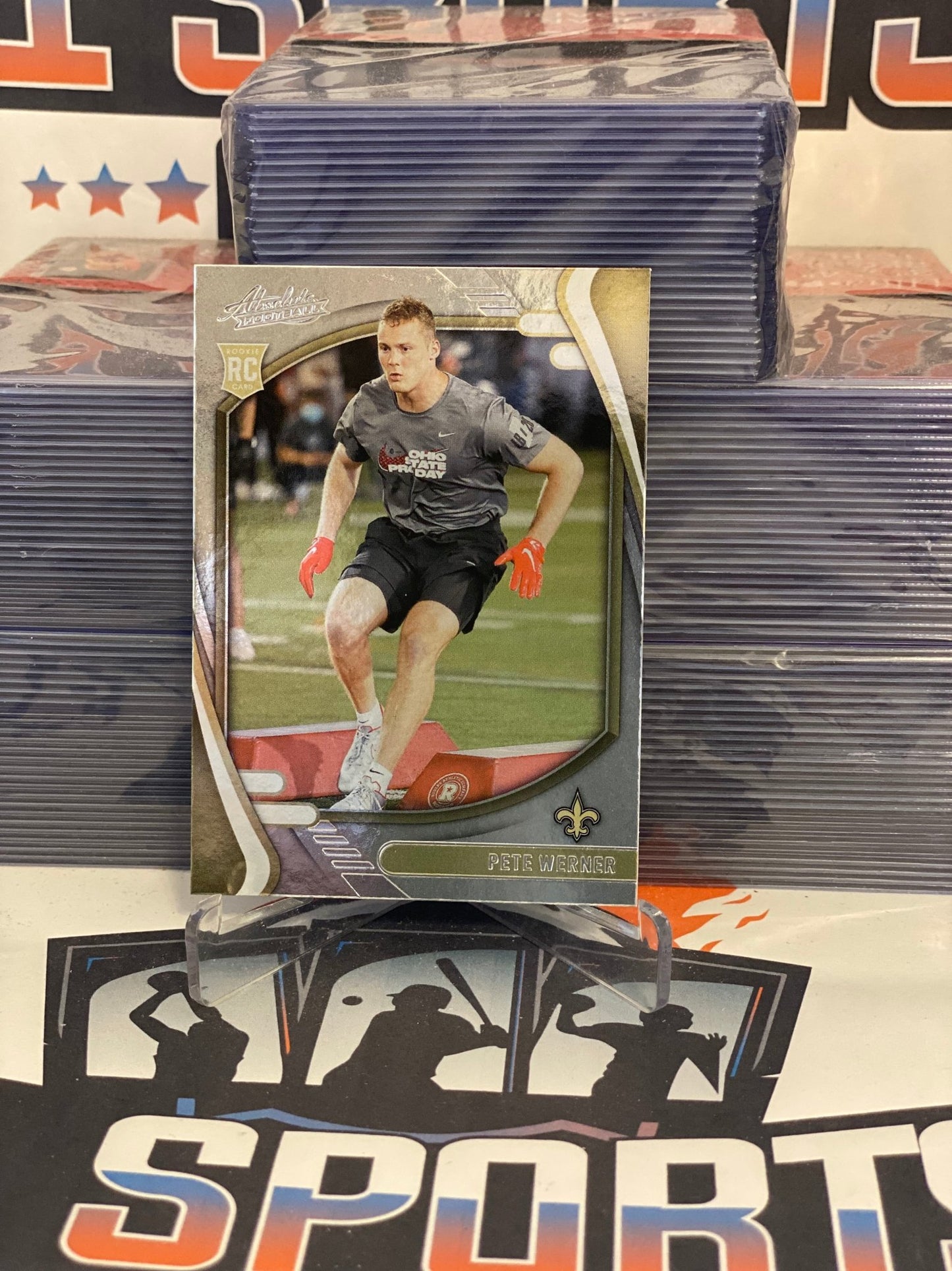 2021 Panini Absolute Pete Werner Rookie #181