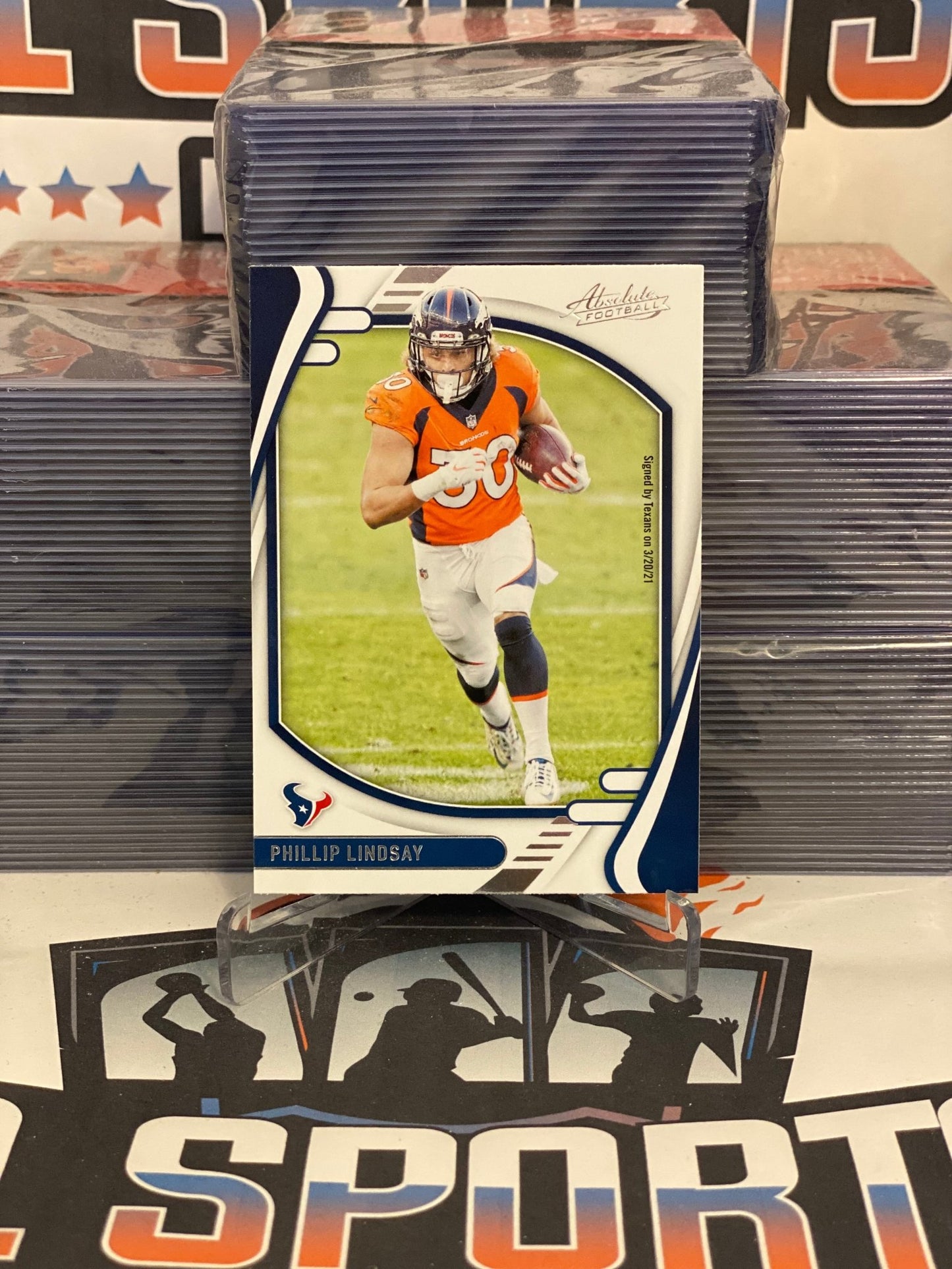 2021 Panini Absolute Phillip Lindsay #55