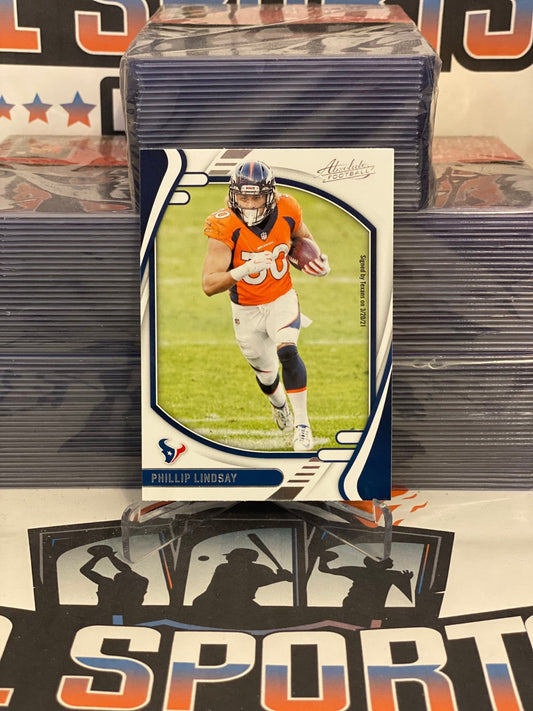 2021 Panini Absolute Phillip Lindsay #55