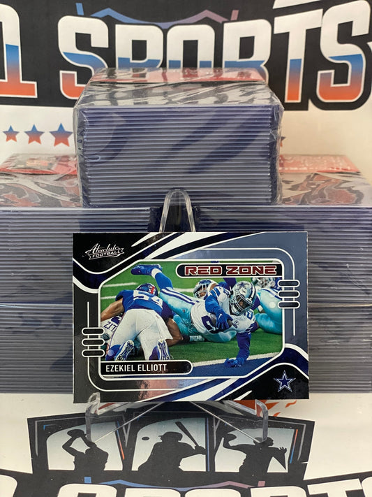 2021 Panini Absolute (Red Zone) Ezekiel Elliott #RZ8