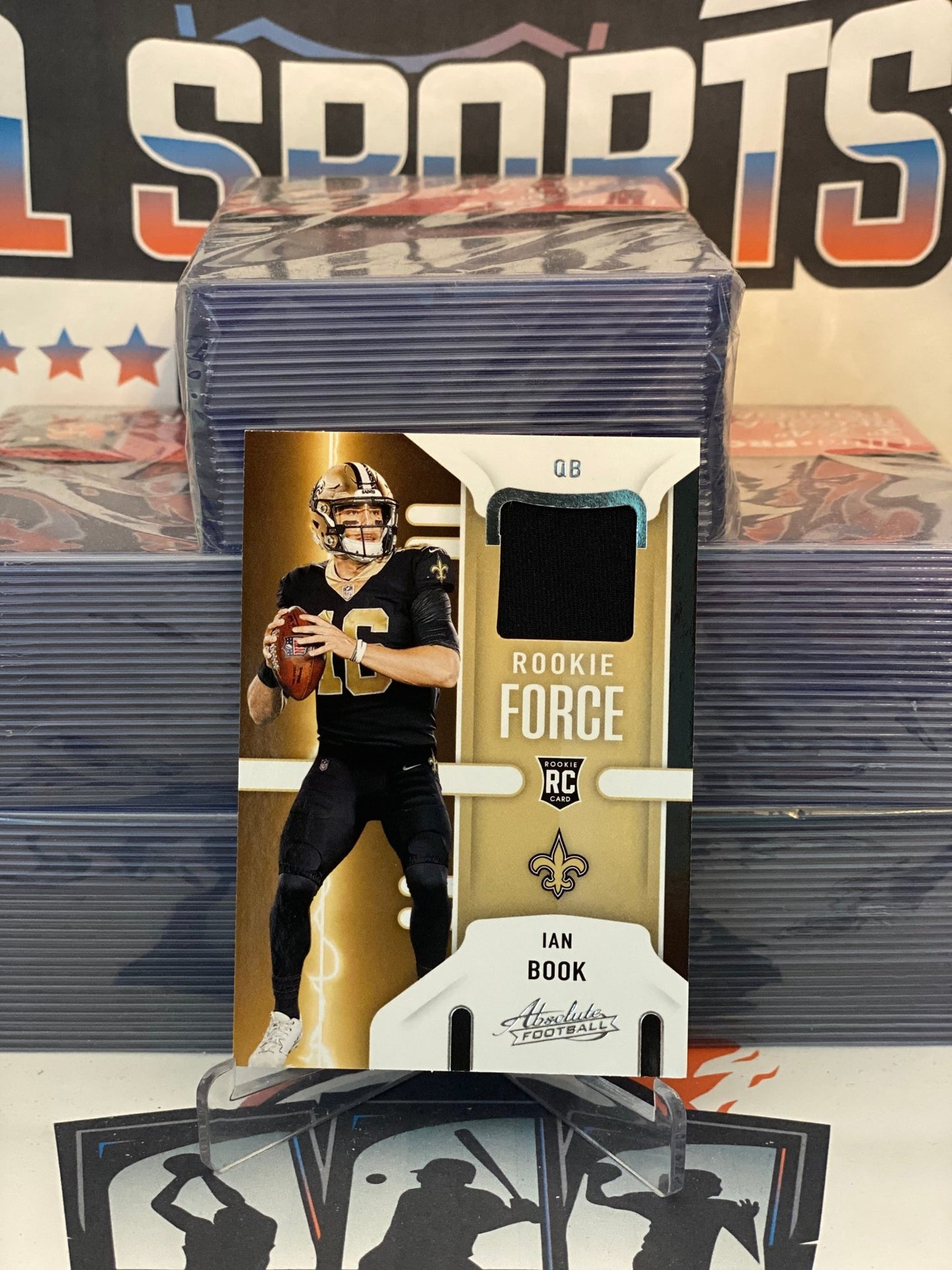 2021 Panini Absolute (Rookie Force Relic) Ian Book #RF-IBO
