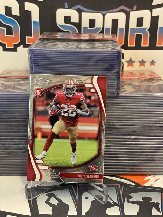 2021 Panini Absolute Trey Sermon Rookie #126
