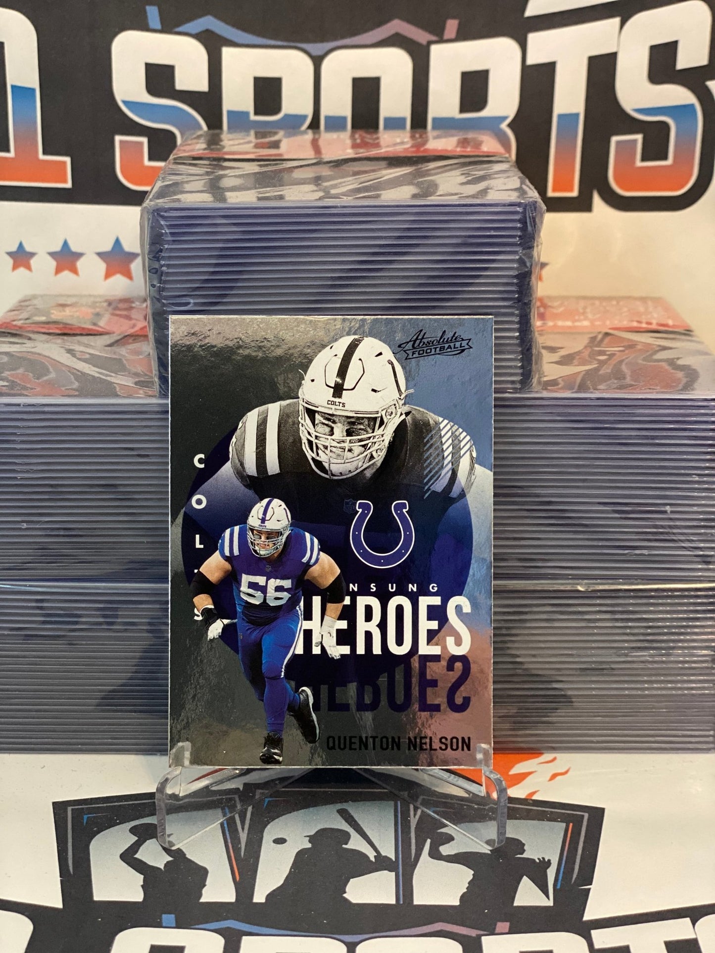 2021 Panini Absolute (Unsung Heroes) Quenton Nelson #UH2