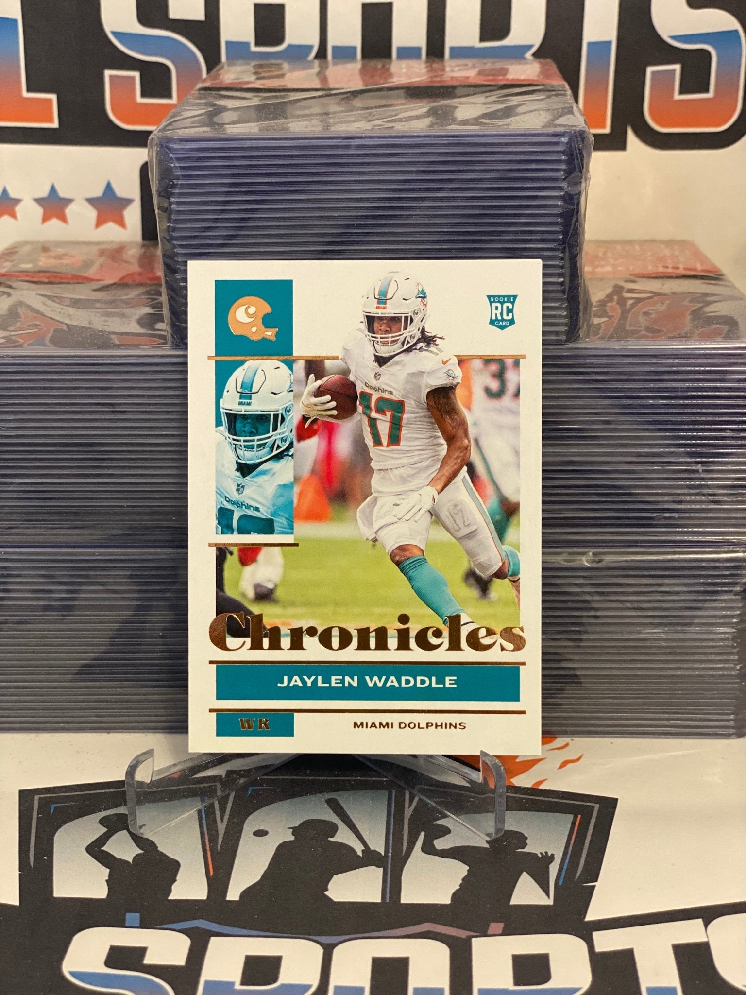 JAYLEN WADDLE - WR - MIAMI DOLPHINS - Jaylen Waddle - Posters and