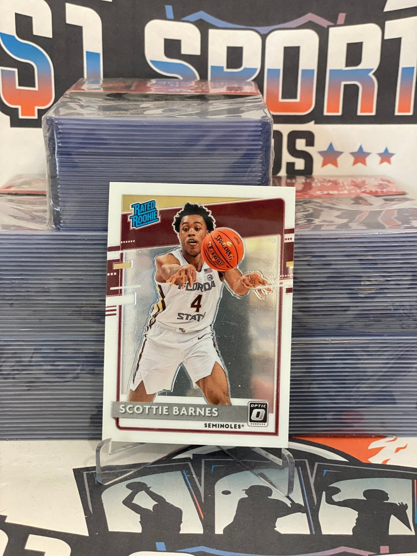 2021 Panini Chronicles (Donruss Optic Rated Rookie) Scottie Barnes #207