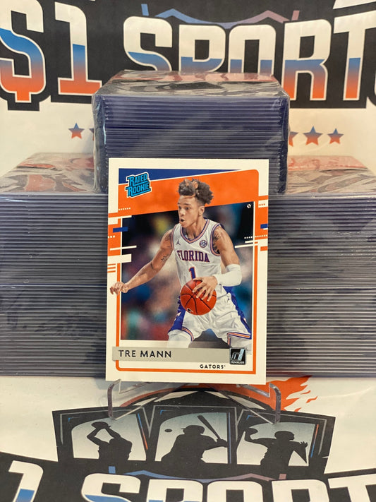 2021 Panini Chronicles Draft Picks (Donruss Rated Rookie) Tre Mann #46