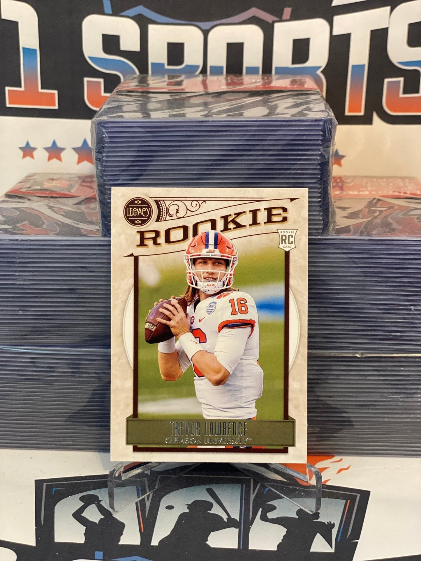 2021 Panini Chronicles Draft Picks (Legacy) Trevor Lawrence Rookie #358