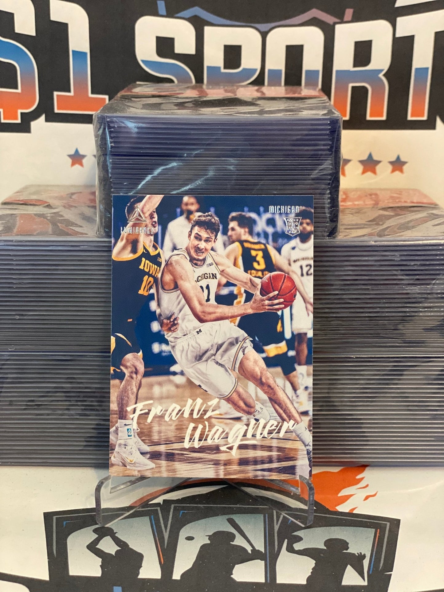 2021 Panini Chronicles Draft Picks (Luminance) Franz Wagner Rookie #84
