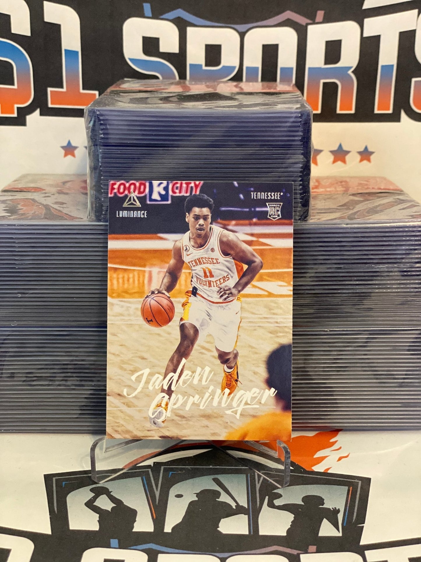2021 Panini Chronicles Draft Picks (Luminance) Jaden Springer Rookie #95