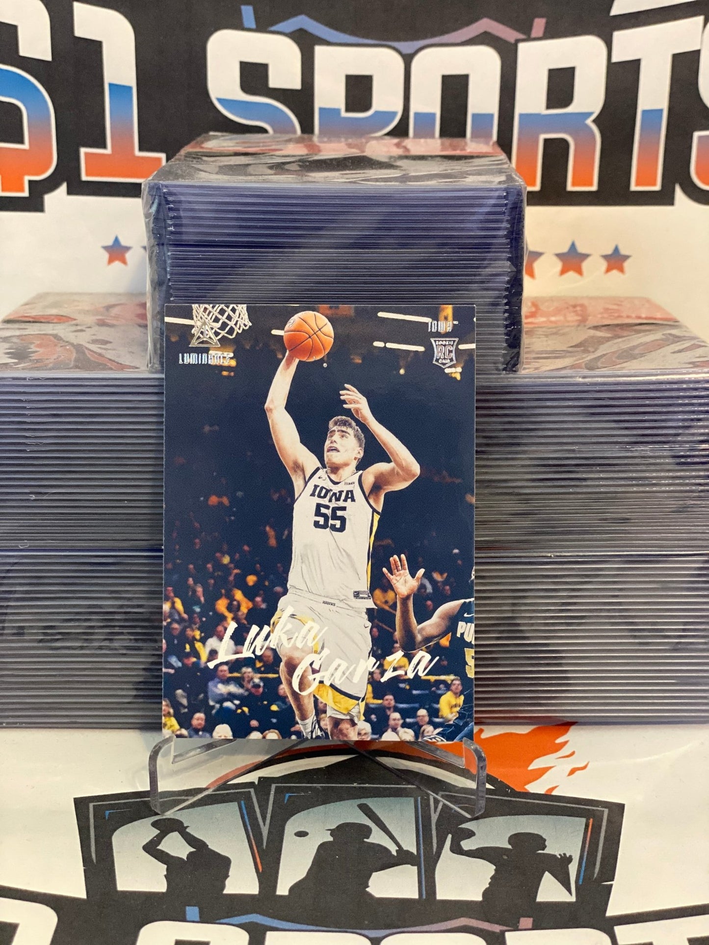 2021 Panini Chronicles Draft Picks (Luminance) Luka Garza Rookie #98