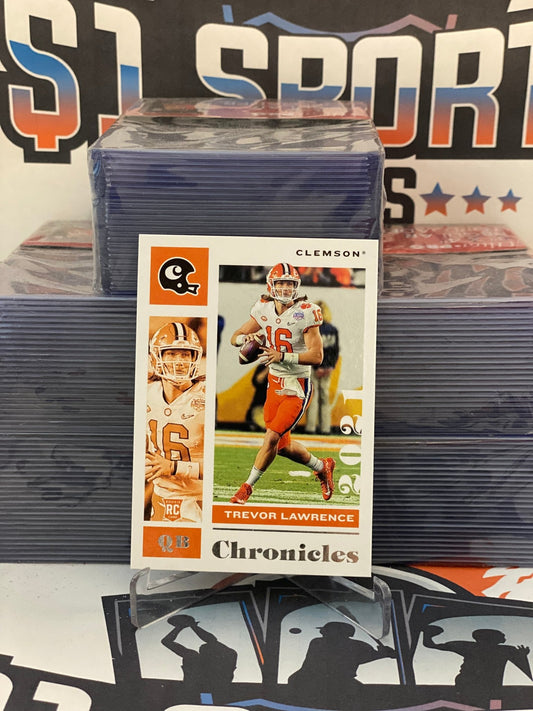 2021 Panini Chronicles Draft Picks Trevor Lawrence Rookie #1