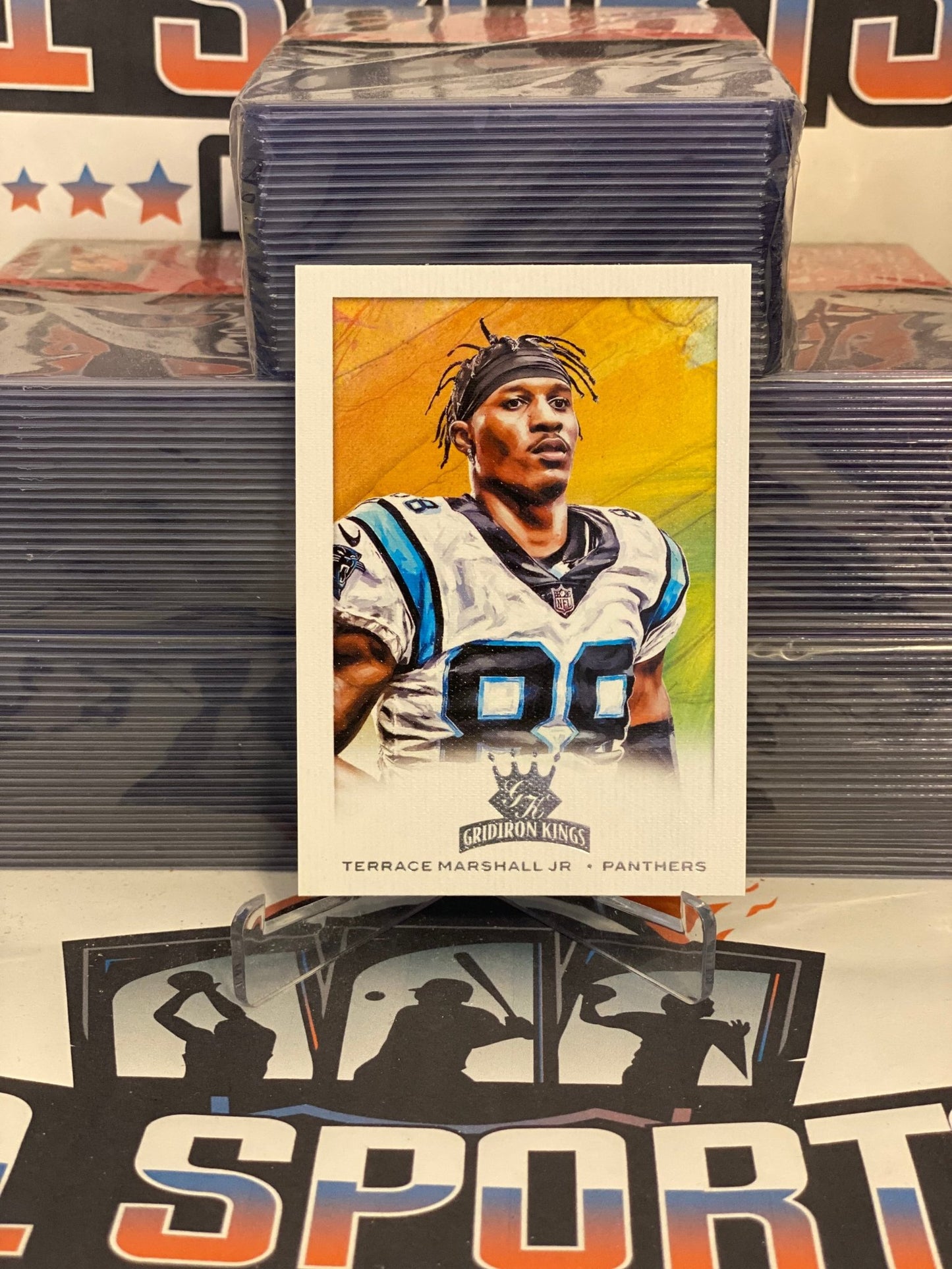 2021 Panini Chronicles (Gridiron Kings) Terrace Marshall Jr. Rookie #GK-31