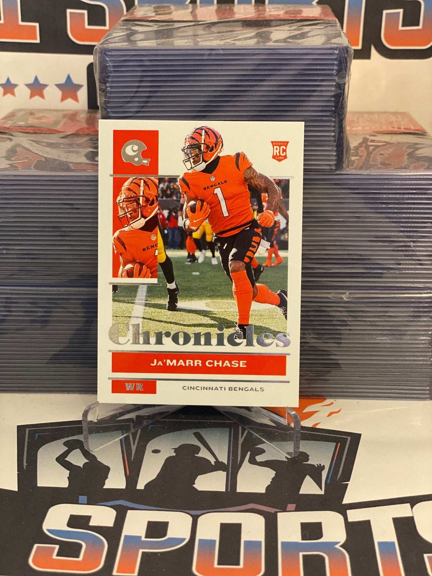 2021 Panini Chronicles Ja'Marr Chase Rookie #17