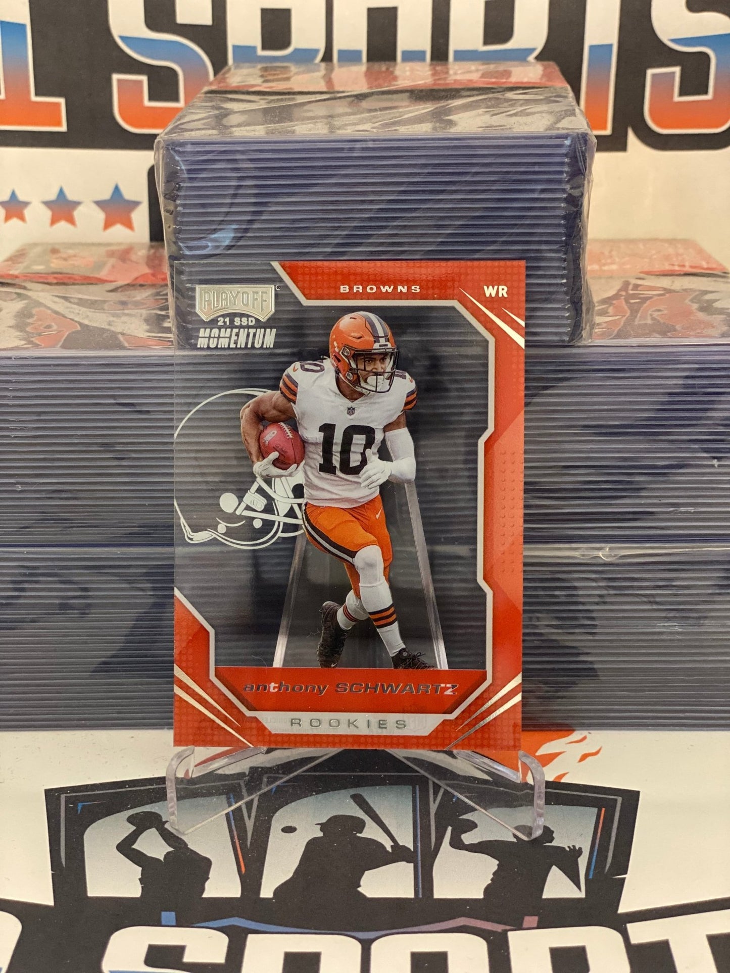 2021 Panini Chronicles (Playoff Momentum) Anthony Schwartz Rookie #PMR-25