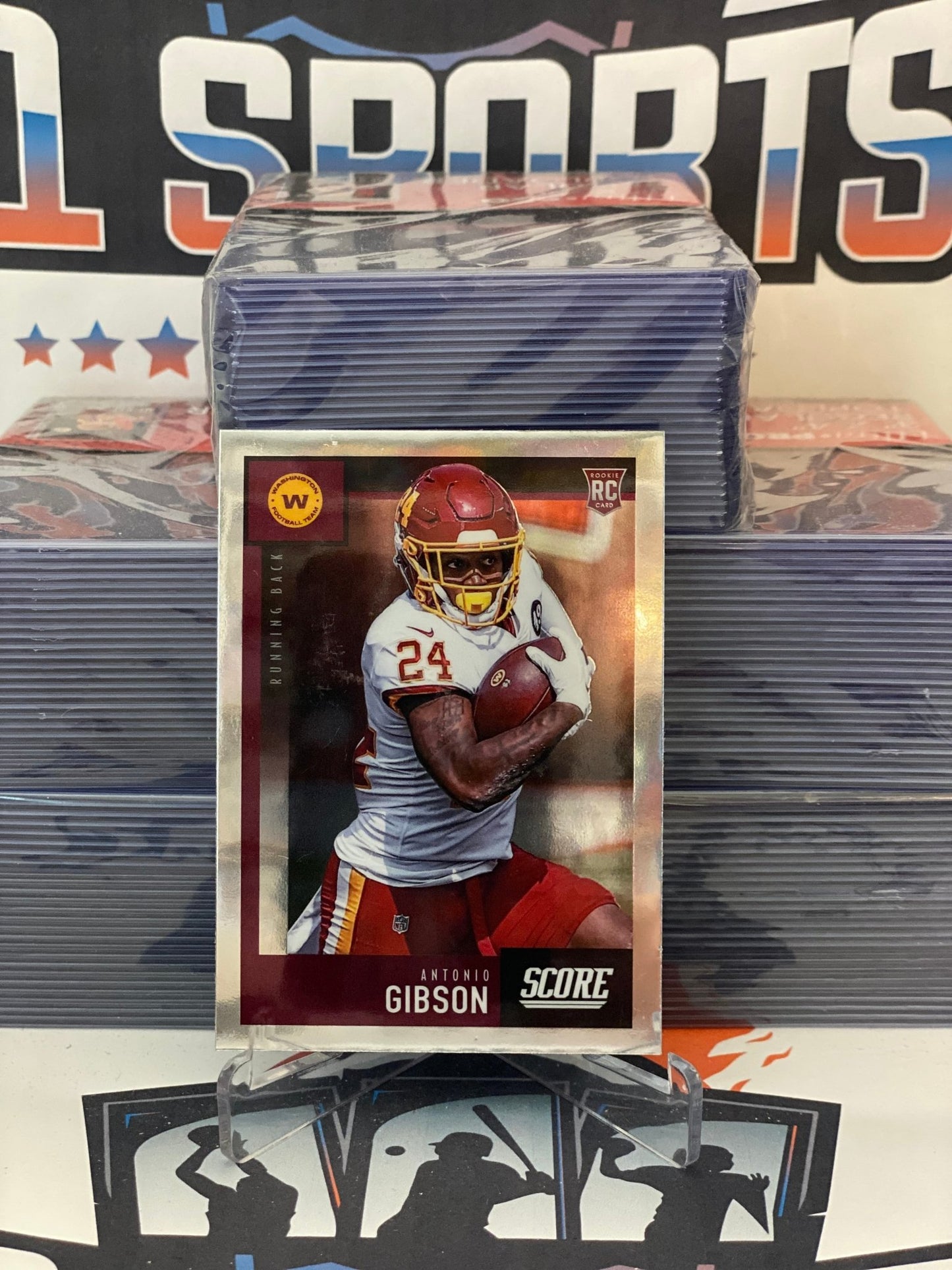 2021 Panini Chronicles (Score) Antonio Gibson Rookie #456