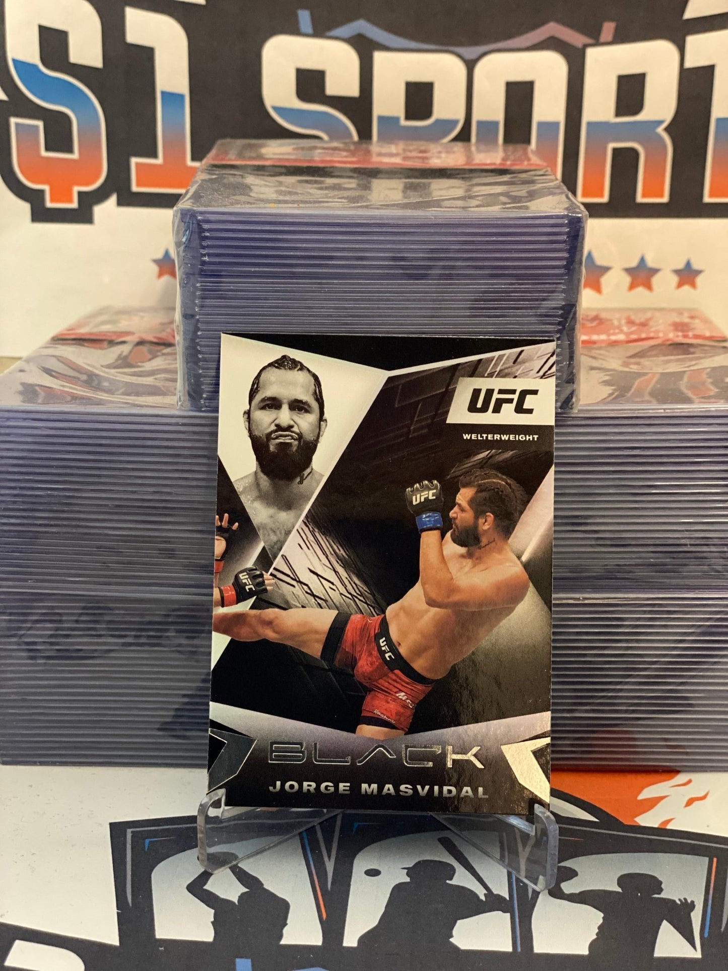 2021 Panini Chronicles UFC (Black) Jorge Masvidal #112