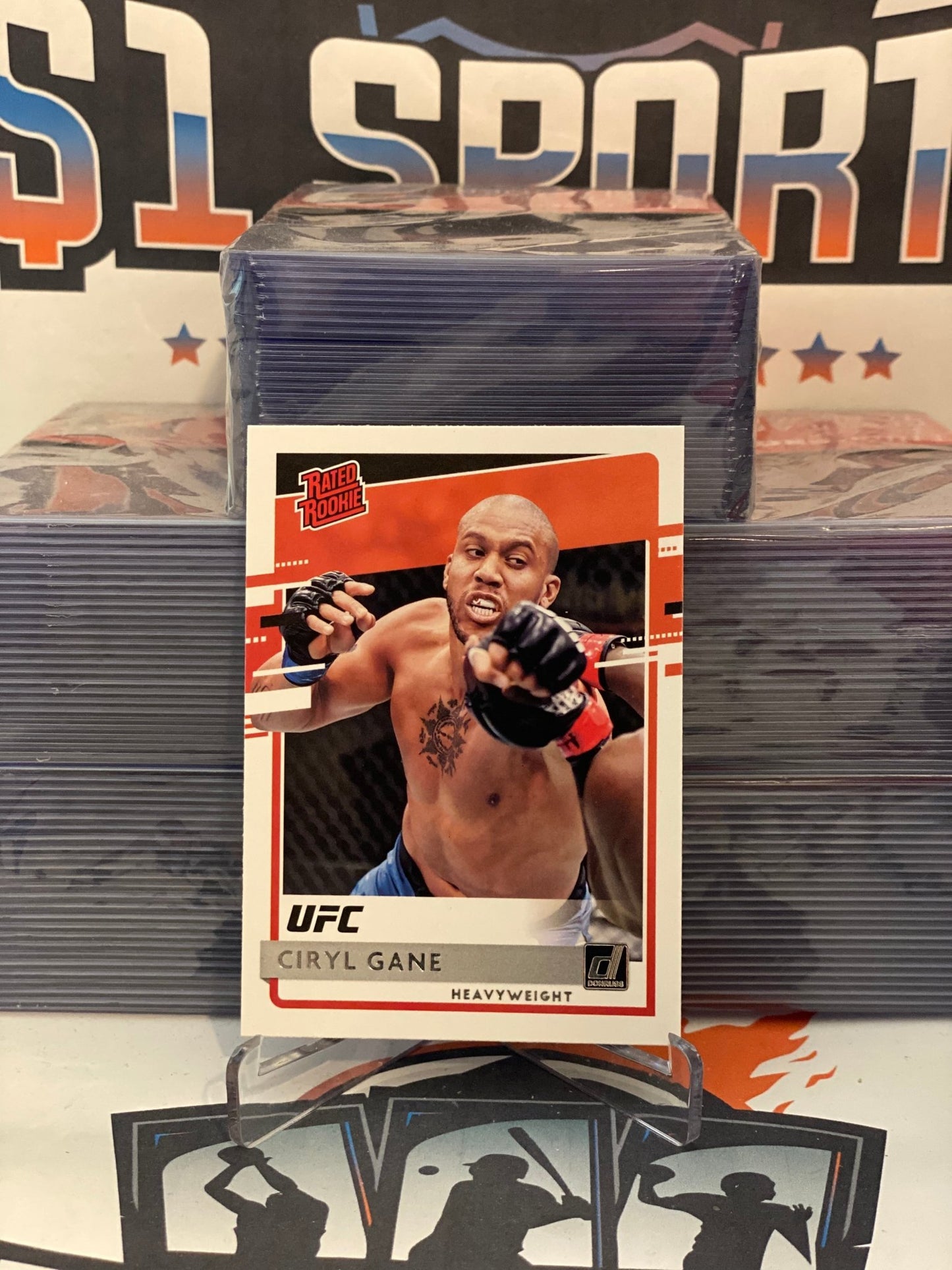 2021 Panini Chronicles UFC (Donruss Rated Rookie) Ciryl Gane #28