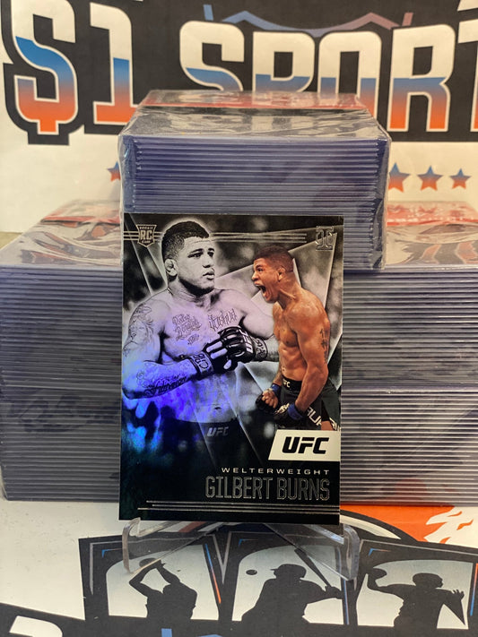 2021 Panini Chronicles UFC (Illusions) Gilbert Burns Rookie #177