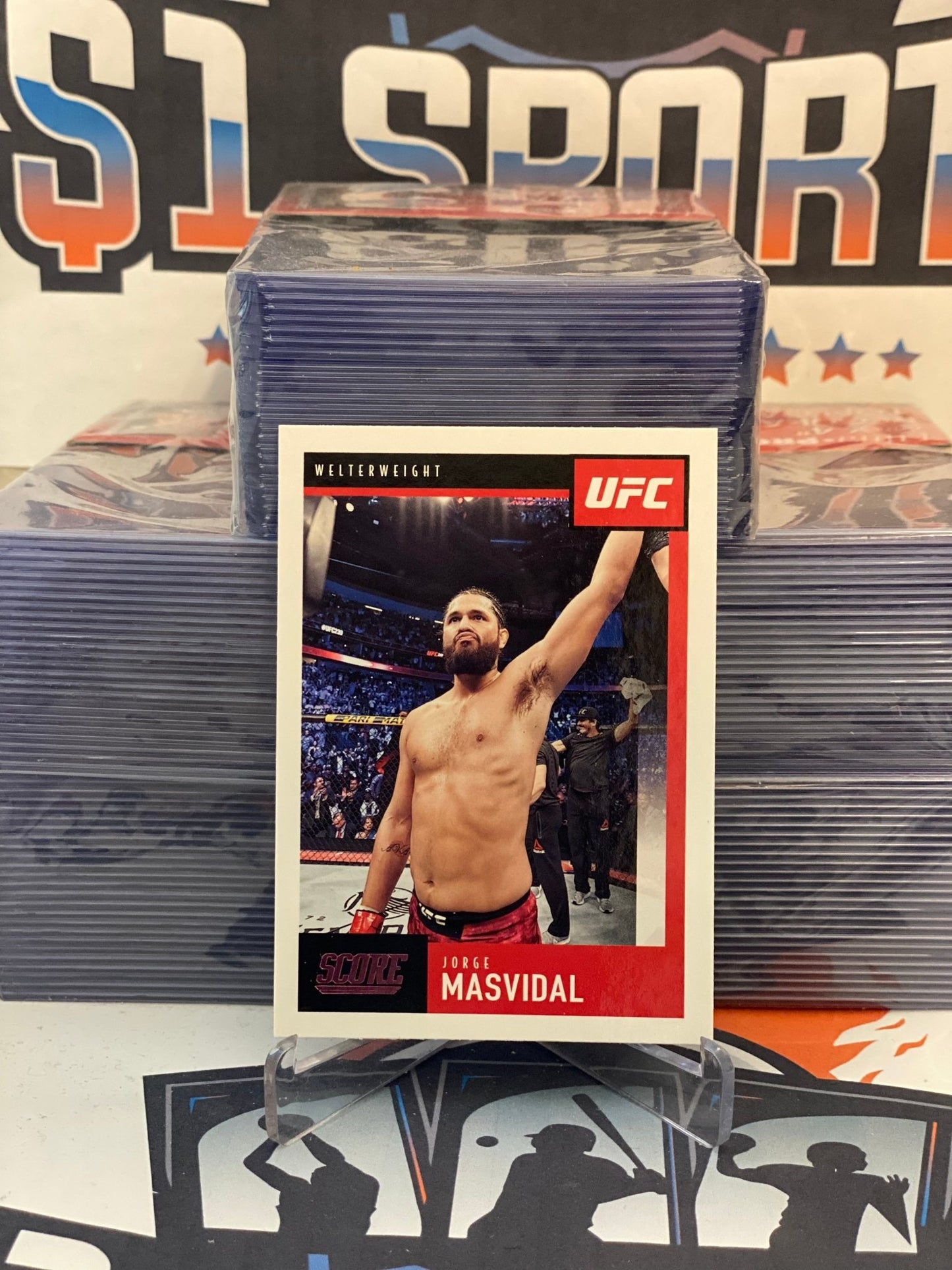2021 Panini Chronicles UFC (Pink, Score) Jorge Masvidal #99