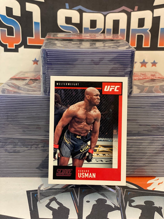 2021 Panini Chronicles UFC (Pink, Score) Kamaru Usman #93