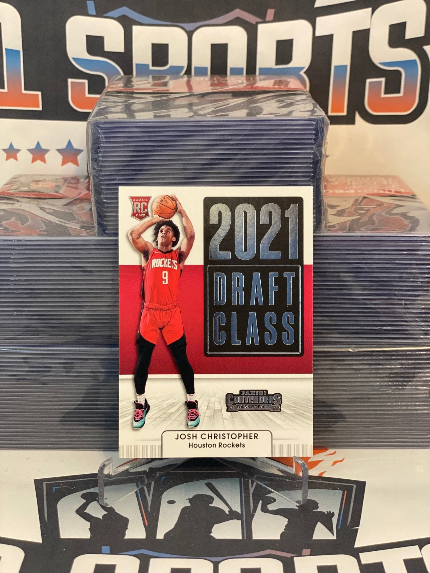2021 Panini Contenders (2021 Draft Class) Josh Christopher Rookie #24