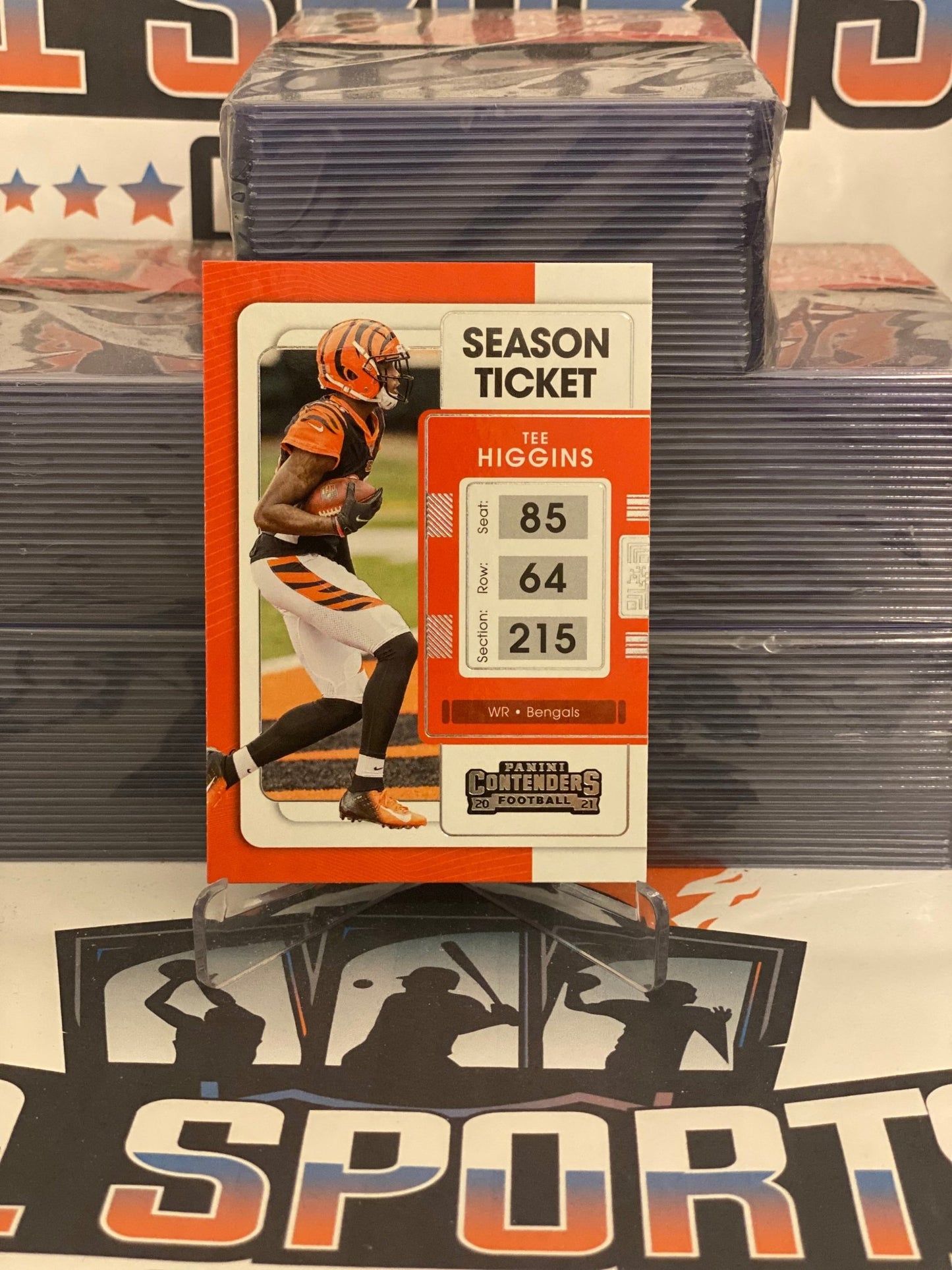 2021 Panini Contenders (2nd Year) Tee Higgins #20