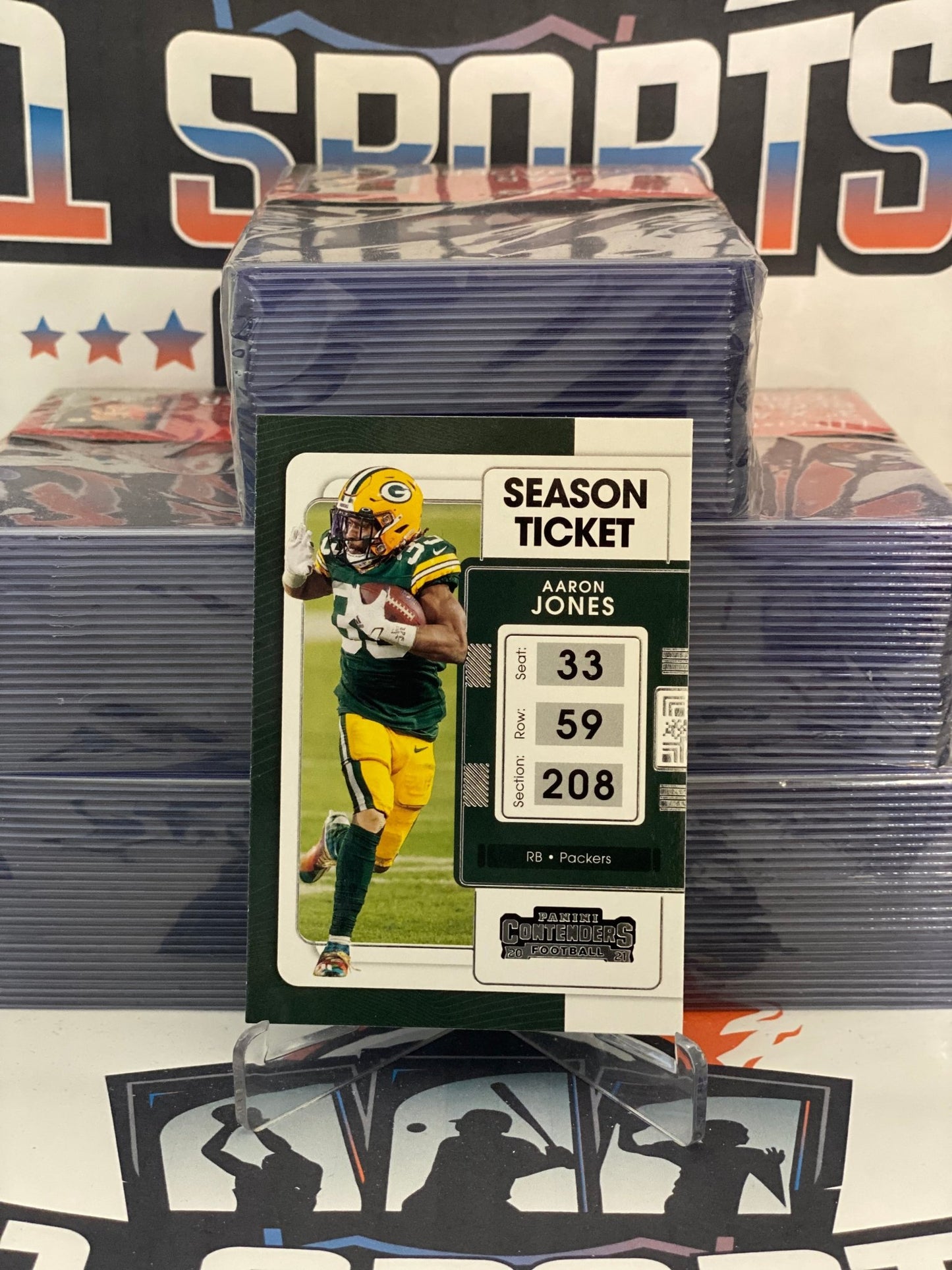2021 Panini Contenders Aaron Jones #36