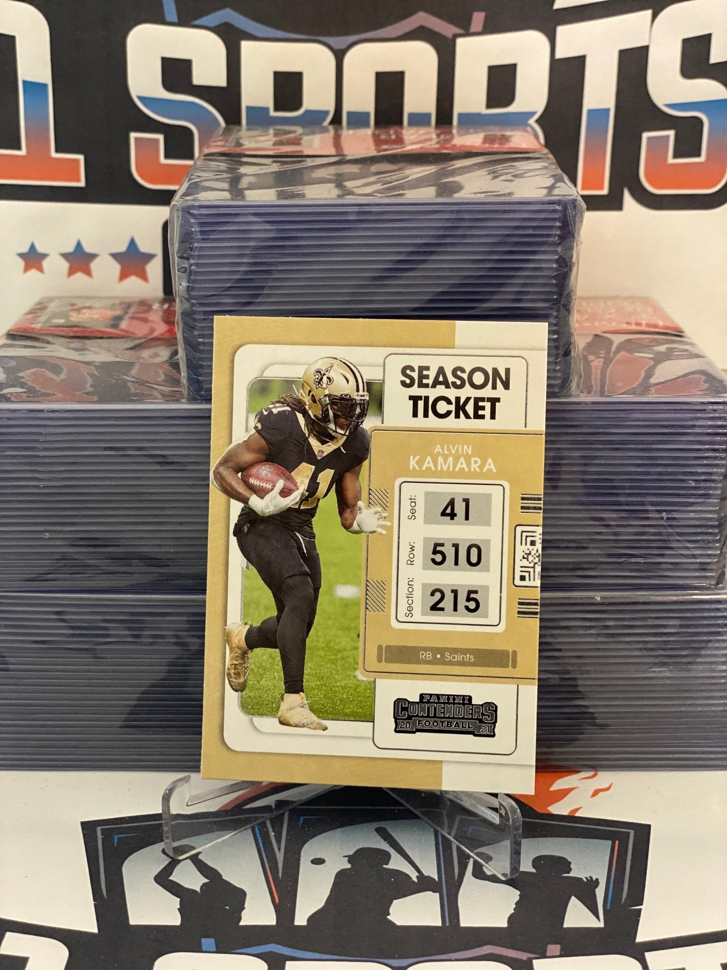 2021 Panini Contenders Alvin Kamara #71