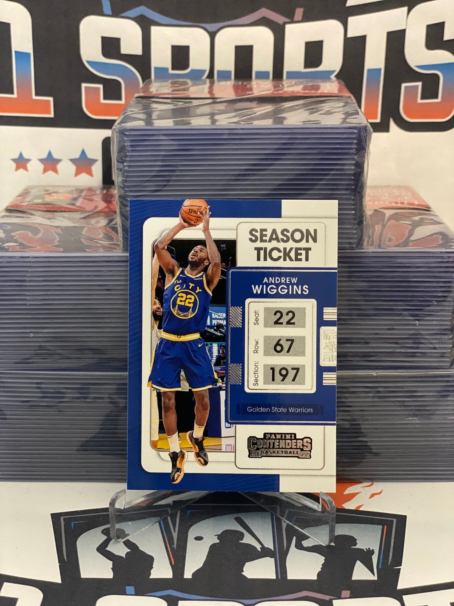 2021 Panini Contenders Andrew Wiggins #50