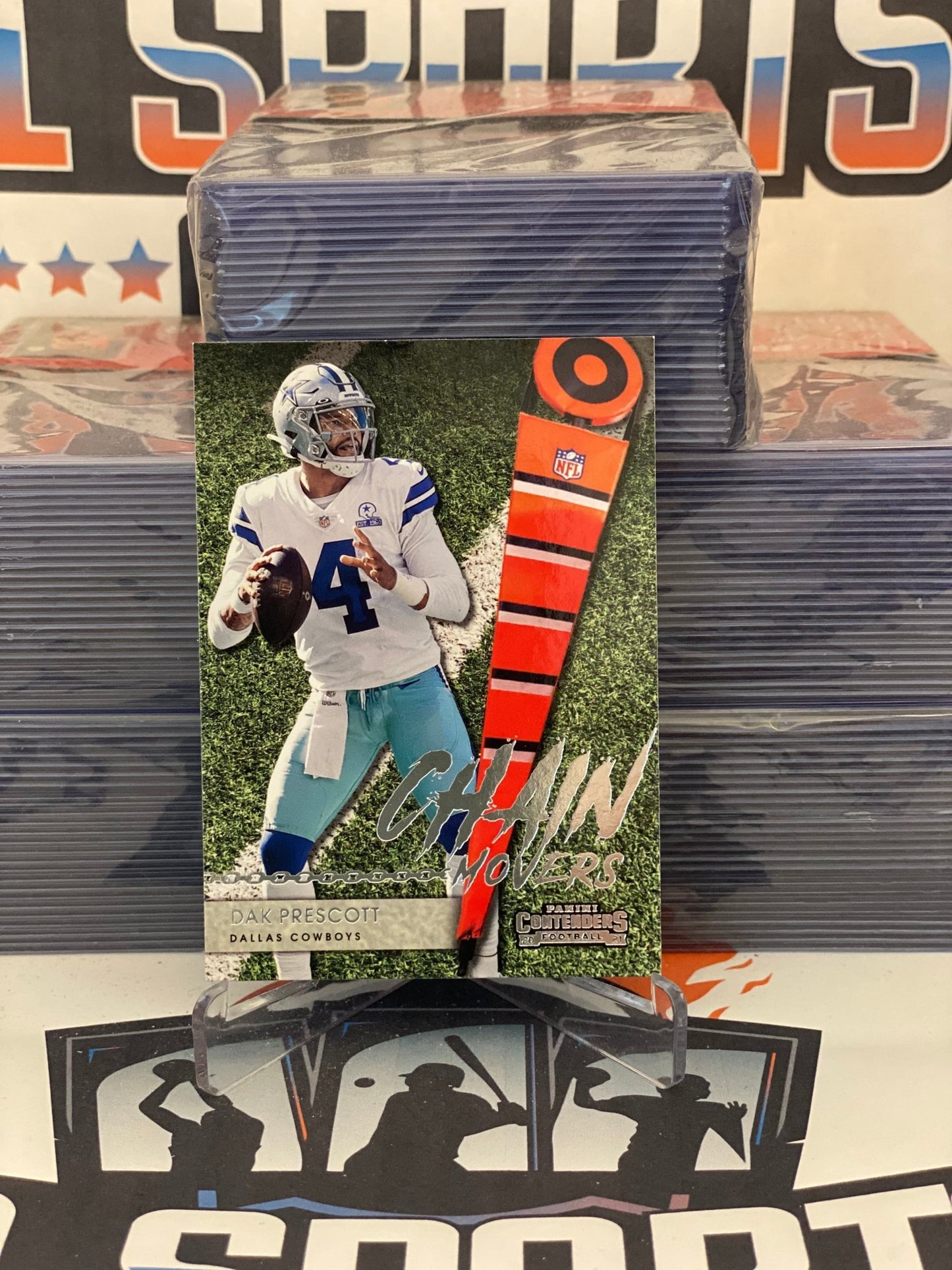 2021 Panini Contenders (Chain Movers) Dak Prescott #CM-DPR