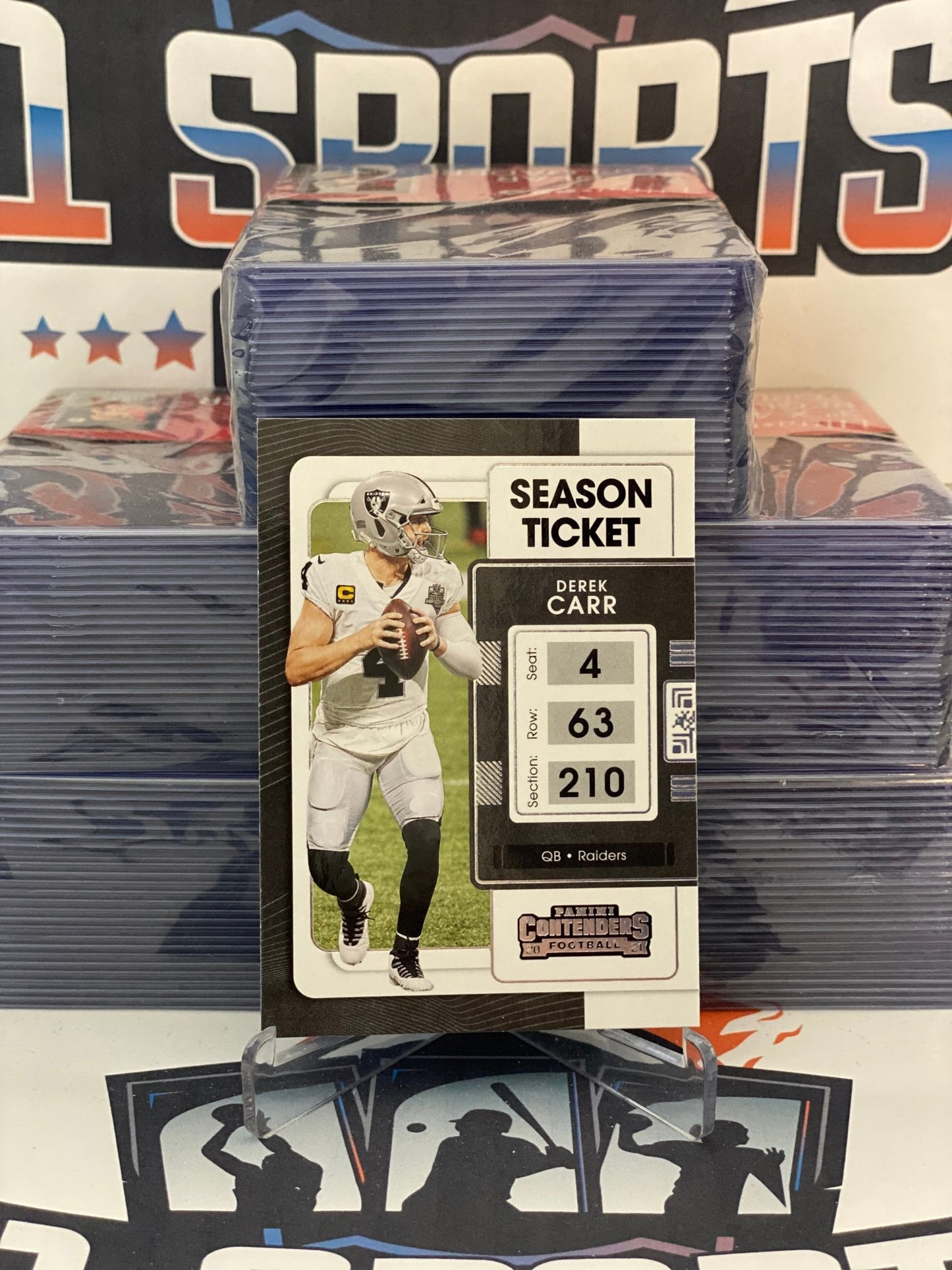 2021 Panini Contenders Derek Carr #57