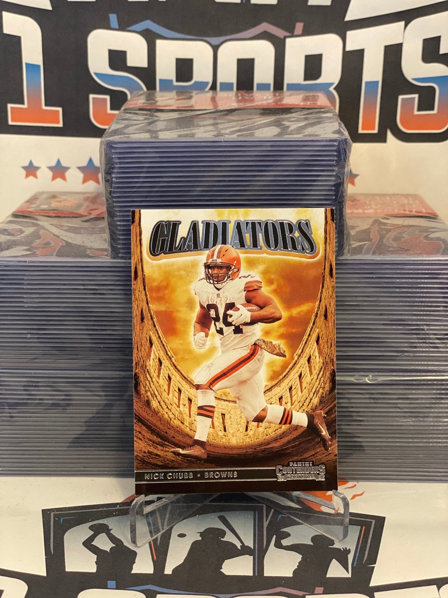 2021 Panini Contenders (Gladiators) Nick Chubb #GLD-NCH