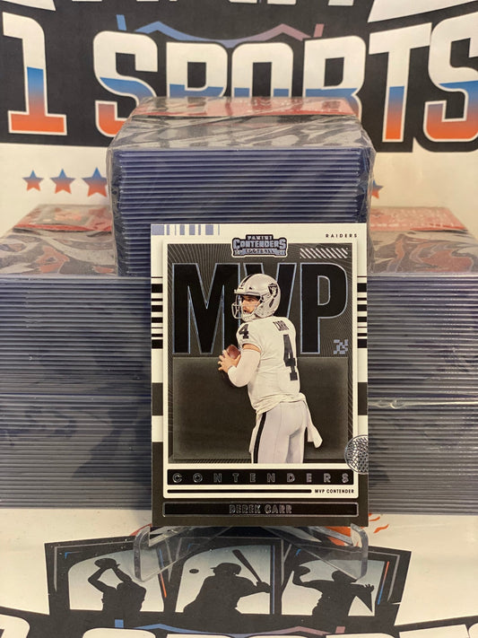 2021 Panini Contenders (MVP) Derek Carr #MVP-DCA