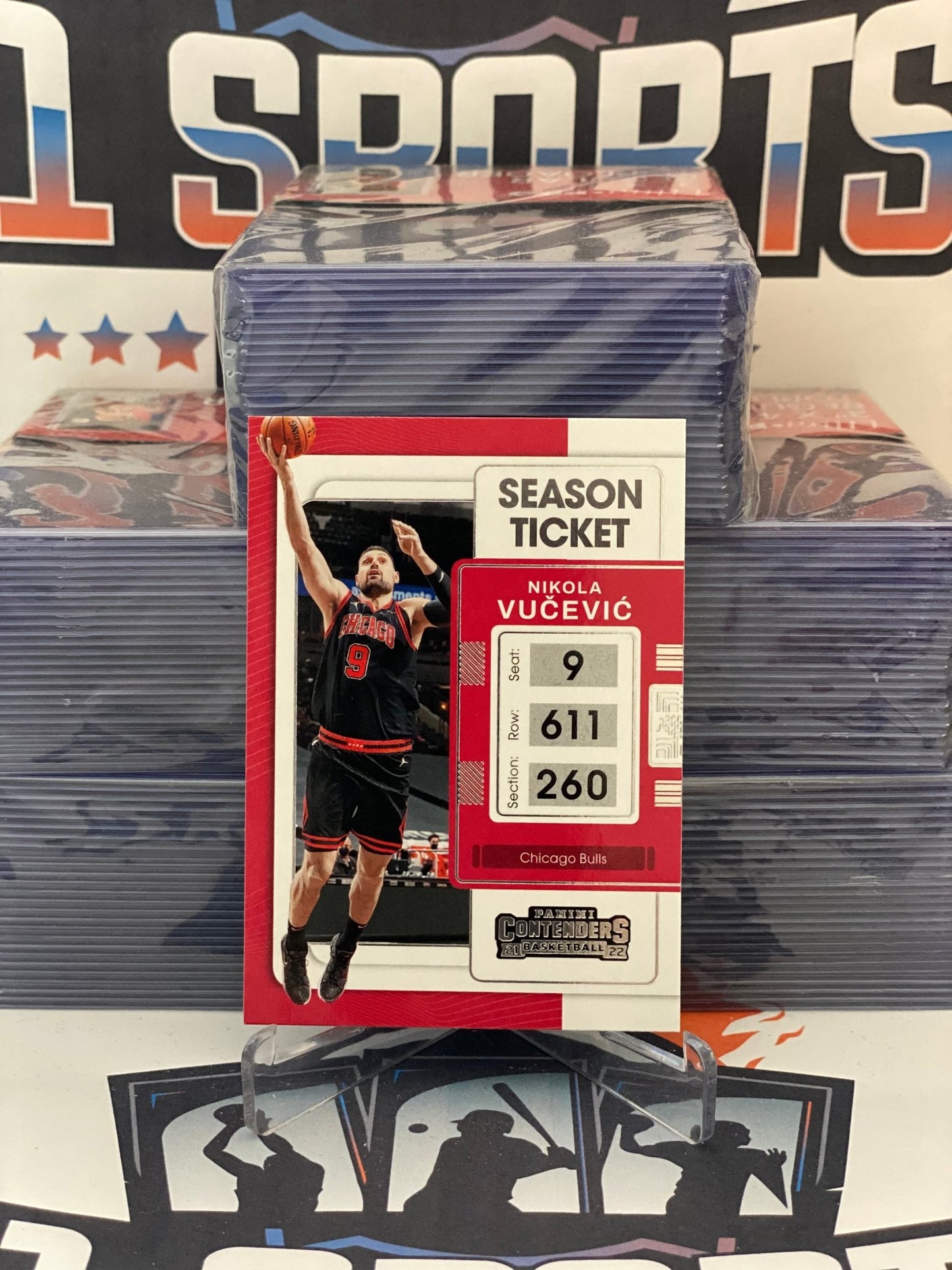 2021 Panini Contenders Nikola Vucevic #66